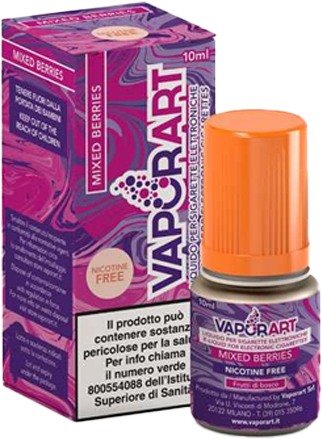 VaporArt Mixed Berries Liquido Pronto 10ml Frutti Di Bosco