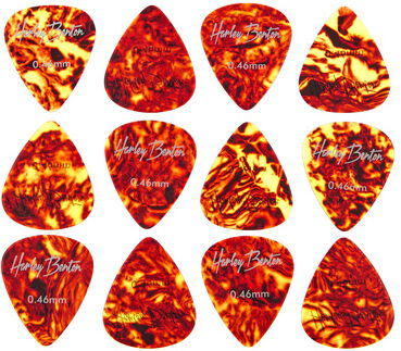 Harley Benton Celluloid Players Pick Set TH