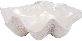 "Sagebrook Home Artisanal Ceramic Decorative Bowl-Exquisite Home Accent Piece, Perfect for Stylish Shelves - 13"" x 11"" x 6"""