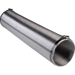 Wallair N51824 Flexibles Lüftungsrohr Aluminium (Ø x L) 12.5 cm x 2.5 m Silber 20200352