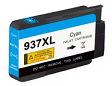 Cartuccia Compatibile per HP Officejet Pro 9110B 937XL Inchiostro Pigmentato Ciano Pagine 1.650