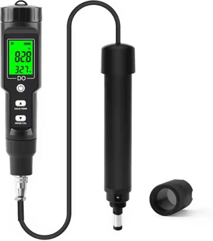 Inspire Curations DO9100 Professional Digital Dissolved Oxygen Meter For Aquaculture And Water Testing backlight