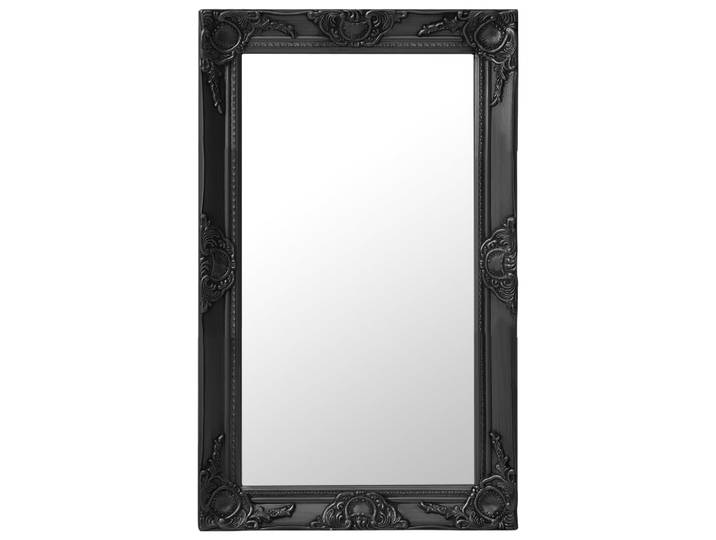 Miroir Mural Style Baroque 50x80 Cm Noir