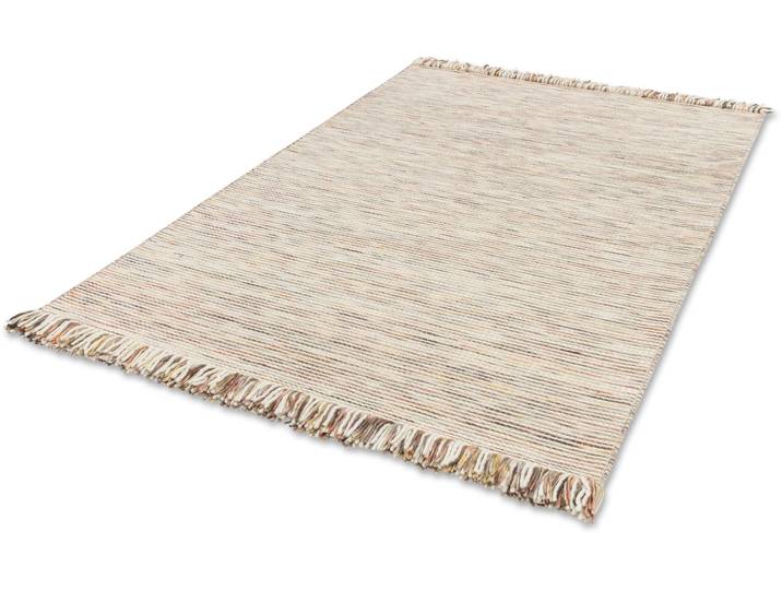 SCHÖNER WOHNEN-Kollektion Arina rechteckig 10 mm Höhe 80% reine Wolle, gewebte Struktur, meliert, mit Fransen, Wohnzimmer