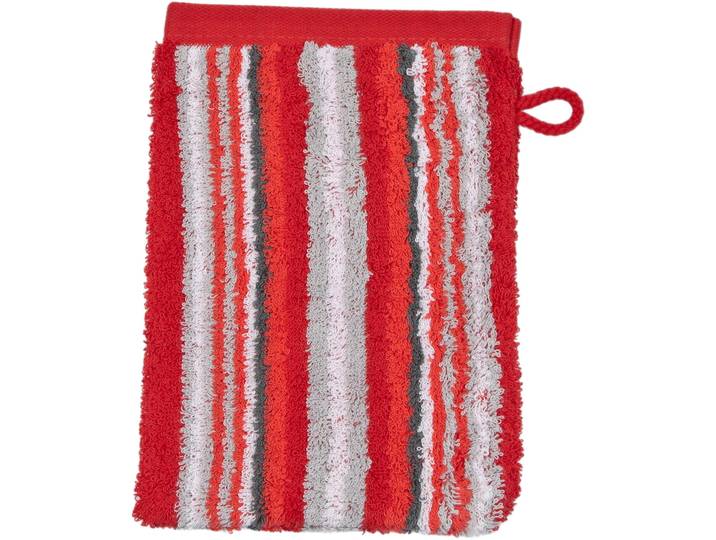 Waschhandschuh ROSS Sinfonie , rot (kirsche), B:16cm L:22cm, Frottier, Handtücher, Waschhandschuh, 100 % Baumwolle