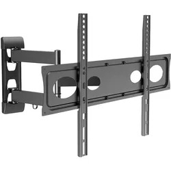 Heitech TV Wandhalterung L schwenkbar und neigbar für Fernseher von 32 bis 85 Zoll, bis 40 kg, TV Wandhalterung