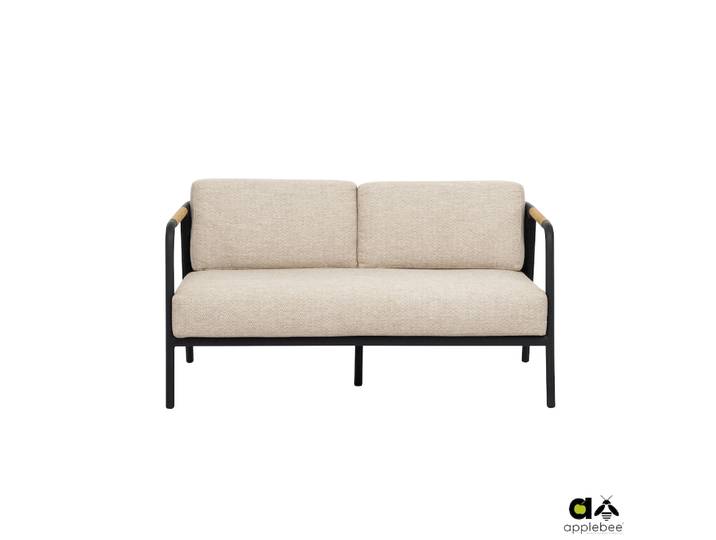 Apple Bee Elle Lounge 2-Sitzer Sofa Aluminium/Olefin