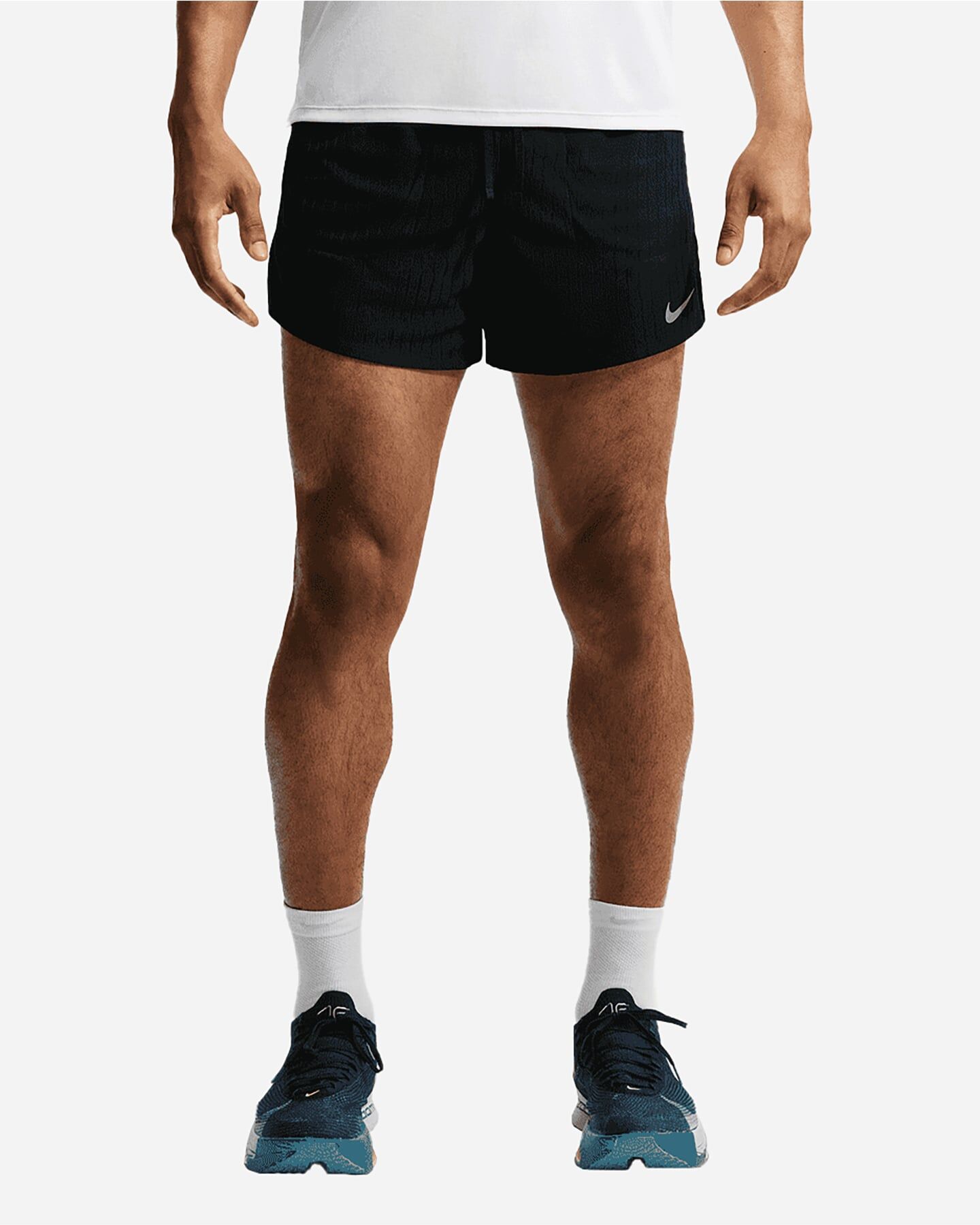 Nike Stride 5 M - Short Running - Uomo - Nero L