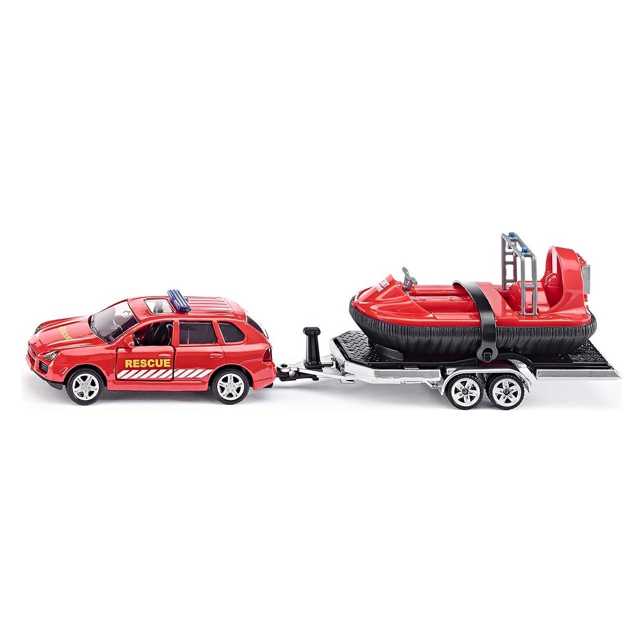 Siku PKW mit Anhänger Hovercraft (2549)