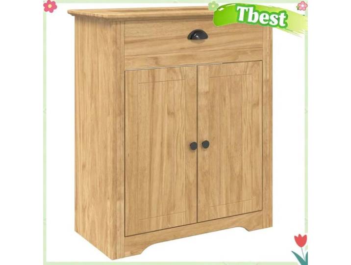 SQL Cabinet de salle de bain BODO Marron miel 70 x 35 x 80 cm 42023474