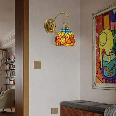 All Categories Goods Tiffany Style Stained Glass Wall Sconce Lamp Vintage Indoor E26 Wall Light Tiffany Style Stained Glass Wall Sconce Lamp Vintage Indoor E26 Wall Light
