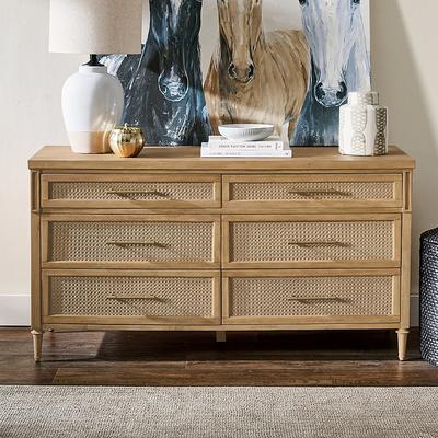 Bodhi Wide Dresser - Warm Natural - Grandin Road