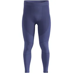 Odlo, Herren, Funktionsunterhose, Lange Seamless Performance Wool Funktionstights (XXL), Blau
