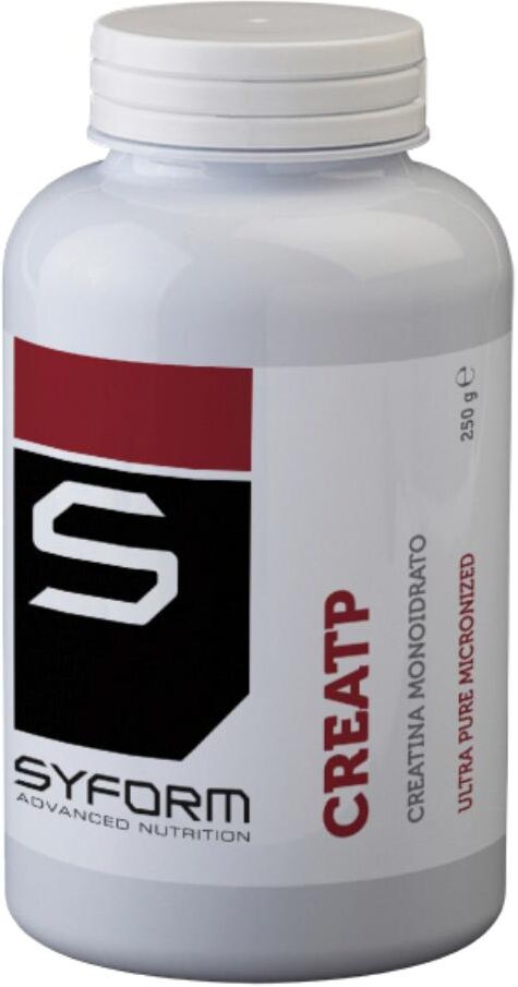 SYFORM Srl Syform Creatp 250g - Integratore Alimentare di Creatina Monoidrato Creapure Micronizzata