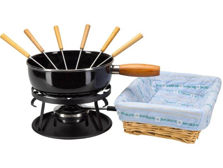 NOUVEL Fondue Modern , schwarz, Fondues, Fondue