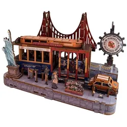 Ir Toys, Buchstütze, Booknook Rue New York (Niveau Intermediaire) (14 x 14 x 22 cm)