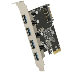 Delock 89297 PCI Express 4x USB 3.0, Kontrollerkarte