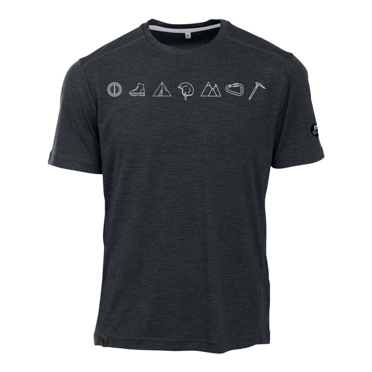 MAUL Sport Grinberg Fresh - 1/2 T-shirt mit Print black (1) 60 4344400793-1-60