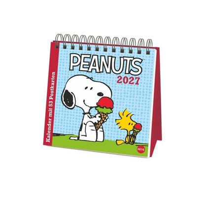 Peanuts Premium-Postkartenkalender 2027