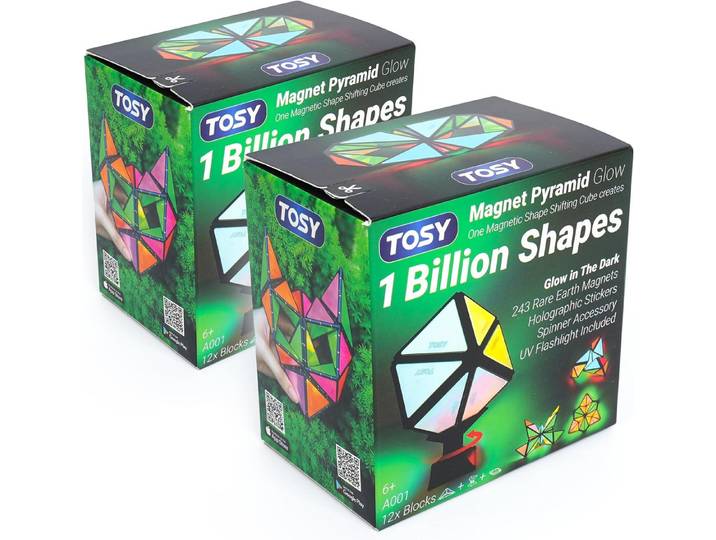 TOSY TOSY Magnet Pyramid Stone Magnetspielbausteine, (1 St)