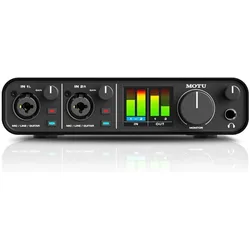 MOTU M2 (USB), Audio Interface, Schwarz
