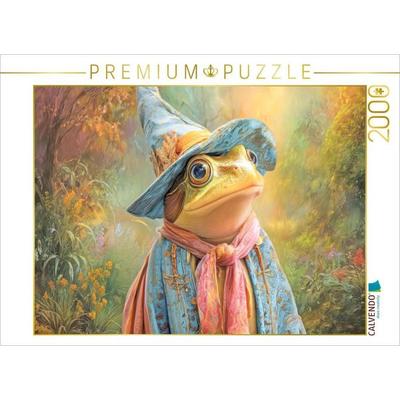 CALVENDO Puzzle Frösche | 2000 Teile Lege-Größe 90x67cm Foto-Puzzle für glückliche Stunden