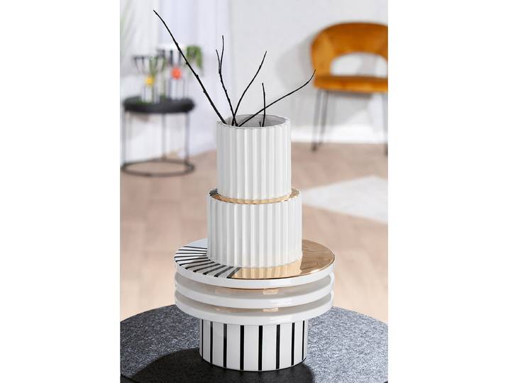 Vase Livello 23 x 33 x 23cm Blanc