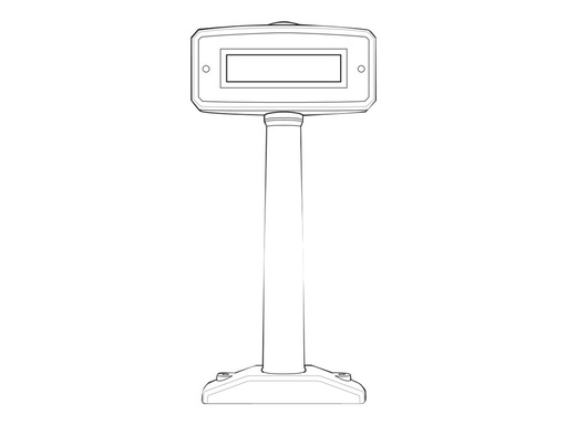 Zebra Barcodescanner-Ferndisplay - für Zebra (MX201-SI00WW)