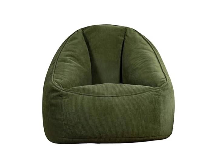 Xumh2024-3 Sitzsack Sitzsack Lazy Sofa Einzel-Tatami-Bodenstuhl Kompakter Lounge-Sessel for kleine Räume(Green)