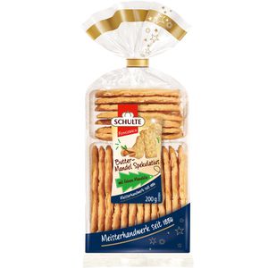 Schulte-Feingebäck Spekulatius Butter-Mandel Spekulatius, 200 g