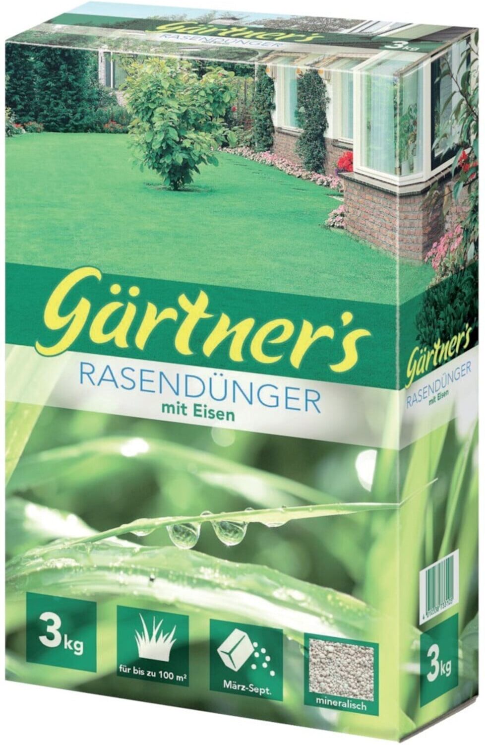 Rasendünger mit Eisen-II-Sulfat, 3 kg ; GPI (9211)