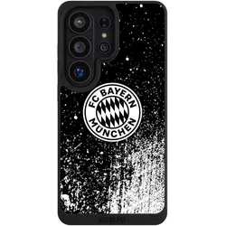 Nivocase Handyhülle für Samsung Galaxy S26 Ultra Hülle NIVOpure Case Schwarz FC Bayern München FCB (Samsung Galaxy S26 Ultra), Smartphone Hülle, Schwarz
