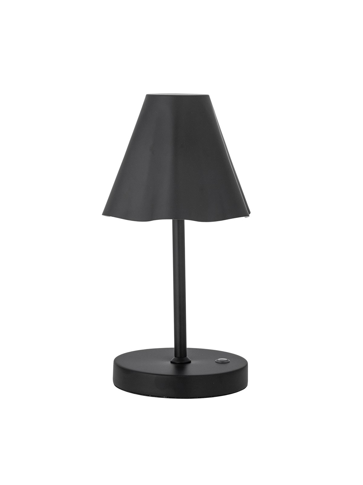 Bloomingville Lianna Tragbare Lampe, Wiederaufladbar, Schwarz, Eisen