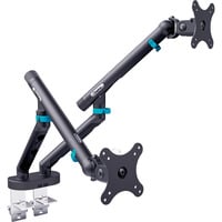 Dual Design Monitorhalterung, 2x 35", 2x 10 kg schwarz