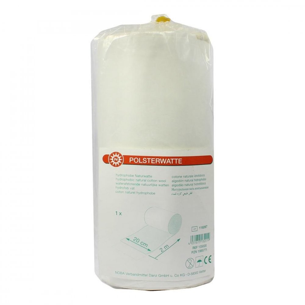 NOBAMED Paul Danz AG Polsterwatte gerollt 2mx20cm 01985771