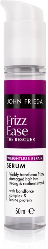 John Frieda Frizz Ease The Rescuer Weightless Repair Serum sérum fortifiant pour cheveux abîmés 50 ml