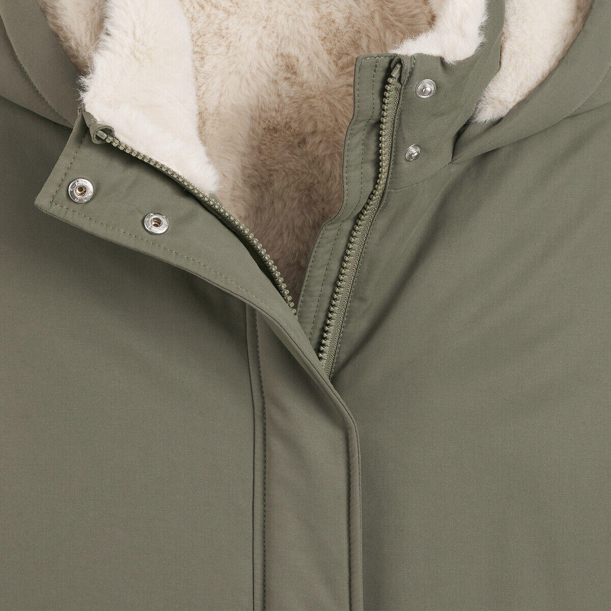 LA REDOUTE COLLECTIONS Parka zippée à capuche, doublure duveteuse