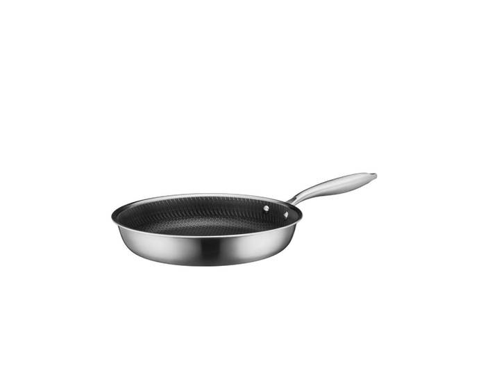 Mäser Bratpfanne, Schwarz, Silberfarben, Metall, 1,9 l, rund, 5 cm, backofengeeignet, antihaftbeschichtet, Kochgeschirr, Pfannen, Bratpfannen
