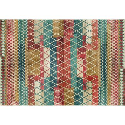 Teppich KLEEN-TEX, bunt, B:200cm H:10mm L:290cm, Gummi, Polyester, Teppiche, Teppich