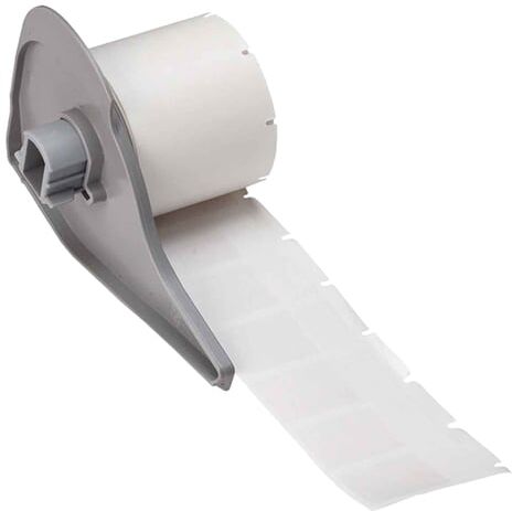 Brady M-71-30-427 Etiquetas de vinilo laminado de 19,05 mm x 38,1 mm