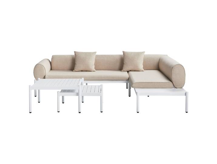 LOUNGE-SET 5-Sitzer Beige Rasiglia