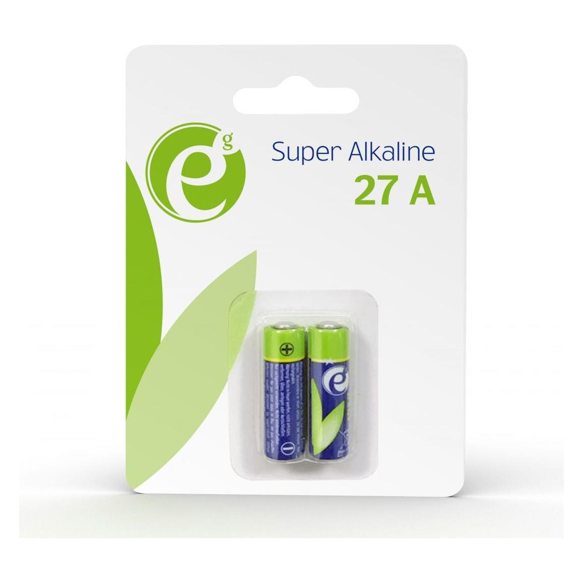Energenie Bateria alkaliczna Gembird 27A 12V (2 szt.) (2 Stk., A27, 20 mAh) (EG-BA-27A-01)