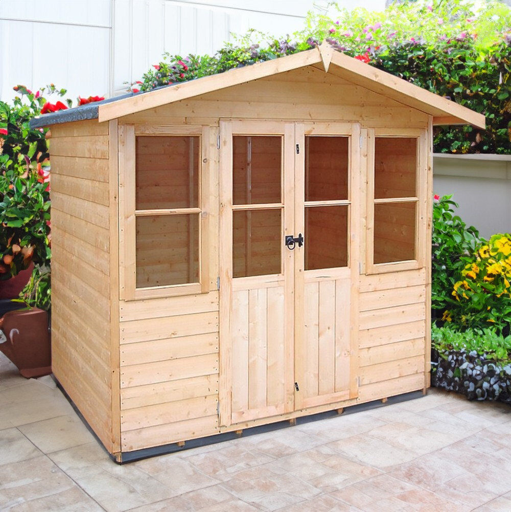 Shire GB Haddon 7 x 5 Ft Shiplap Summer House