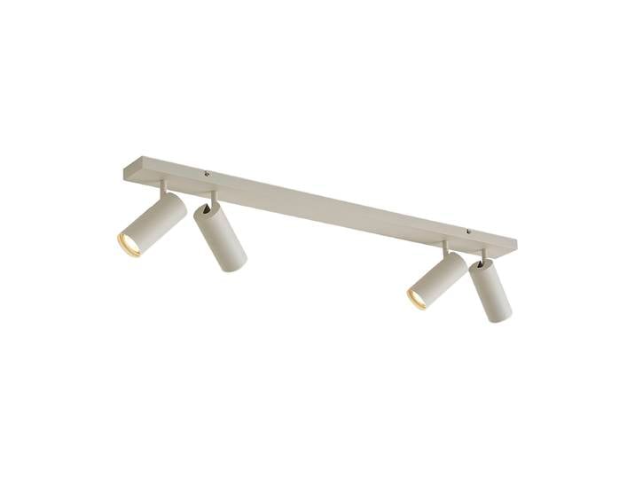 Spot de plafond moderne beige 4 lumières réglable - Renna