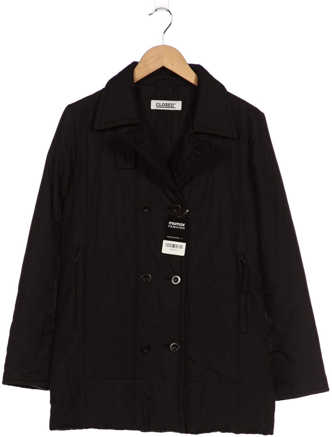 Closed Damen Jacke, Schwarz, Gr. S, Synthetik - Second Hand
