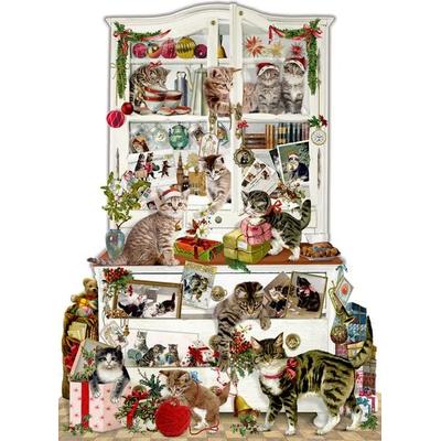 A3-Wand-Adventskalender – Katzen im Advent