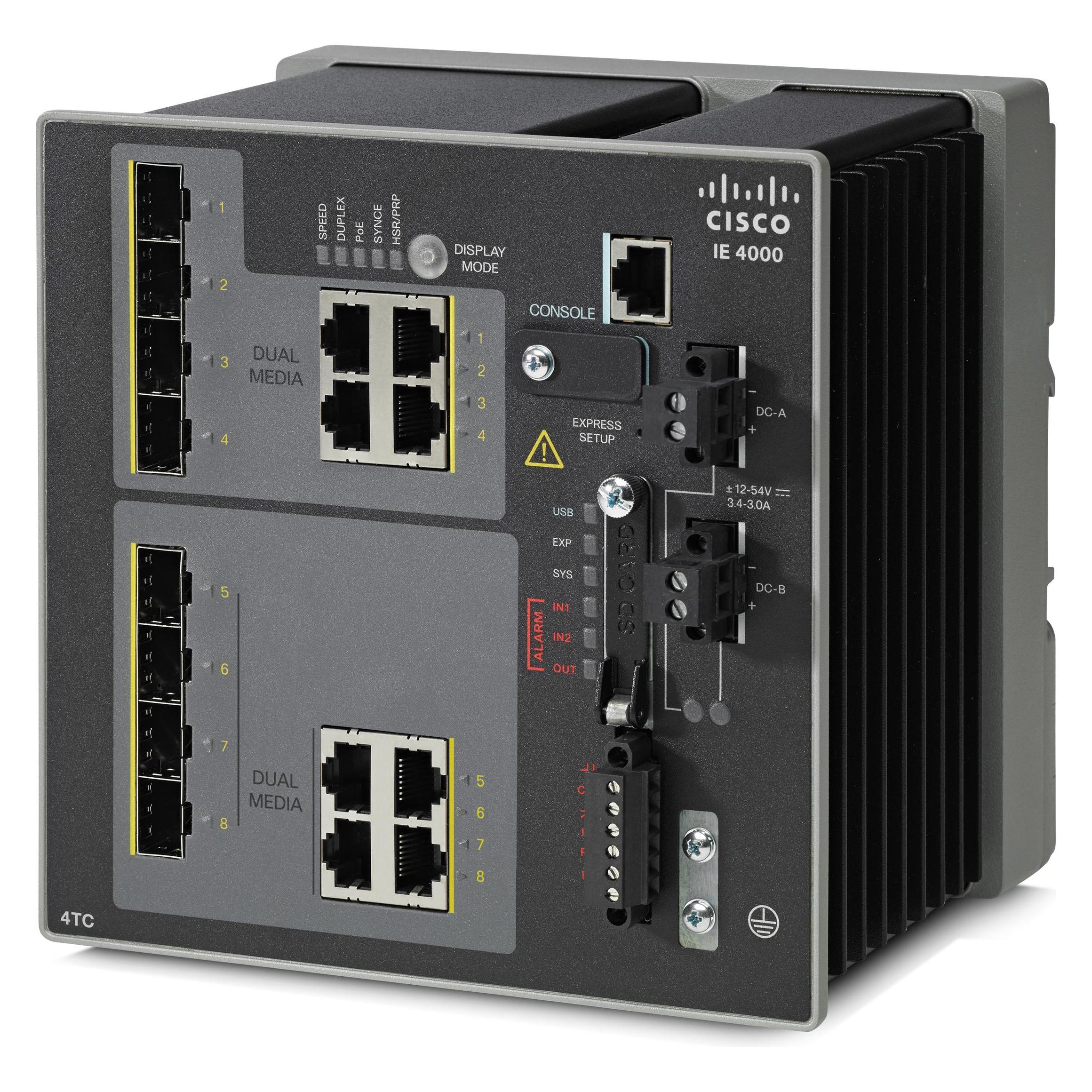 Cisco Ie 4000 4 X Combo 10/100m (16 Ports) (IE-4000-4TC4G-E)