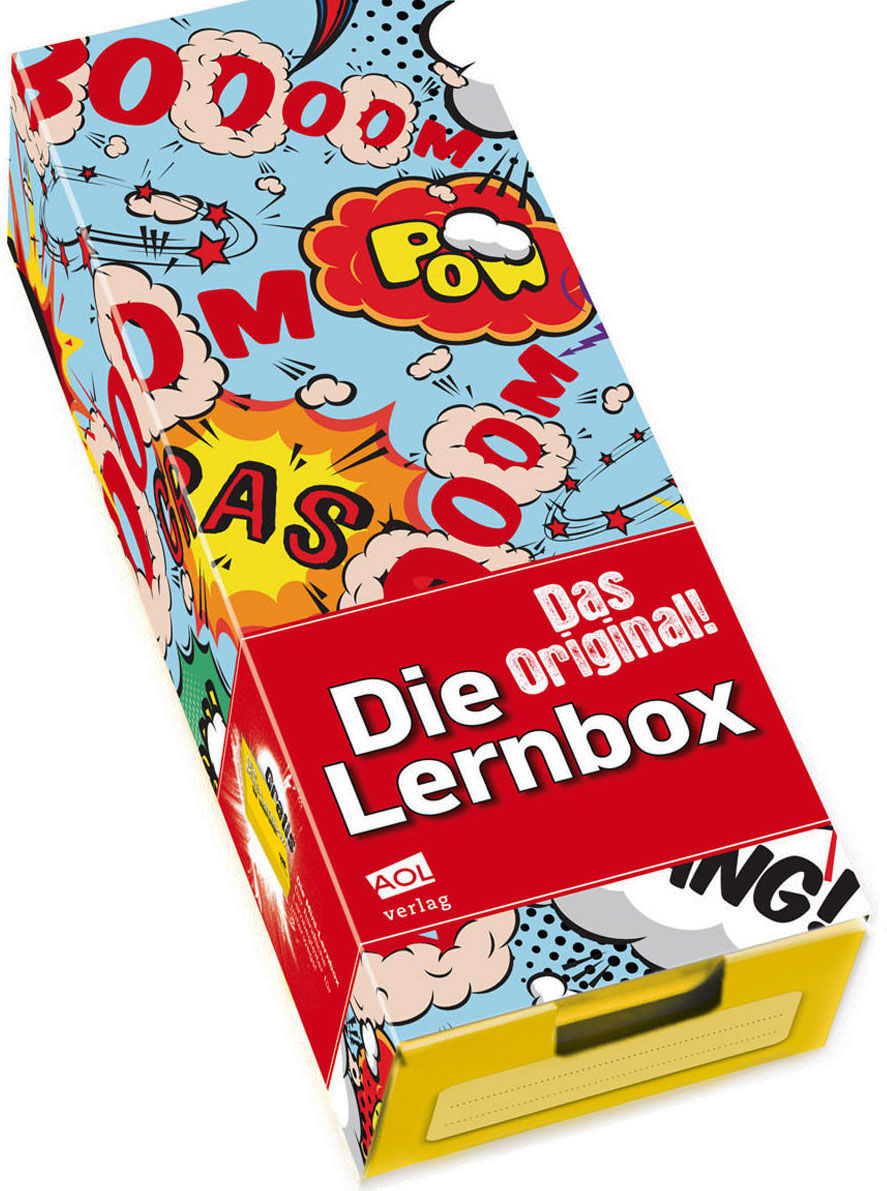 scolix (AOL-Verlag) Die Lernbox (DIN A8) - Design: Comic