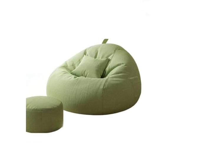 Xumh2024-3 Sitzsack Sitzsack-Stuhl, einfarbig, Liege for Wohnzimmer, Schlafzimmer, Balkon und Wohnheim(Klein)