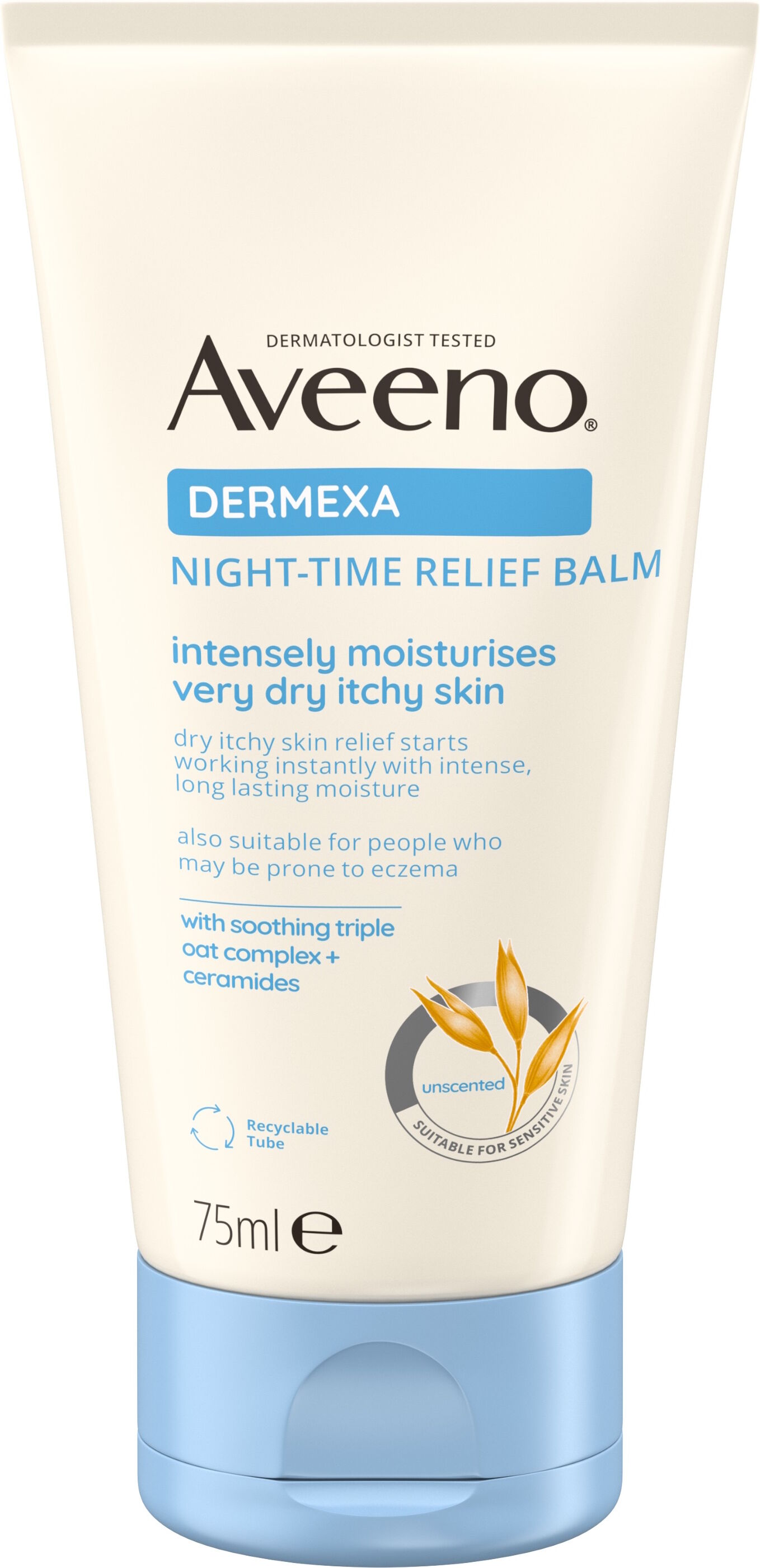 Aveeno Dermexa Night-Time Relief Balm 75 ml